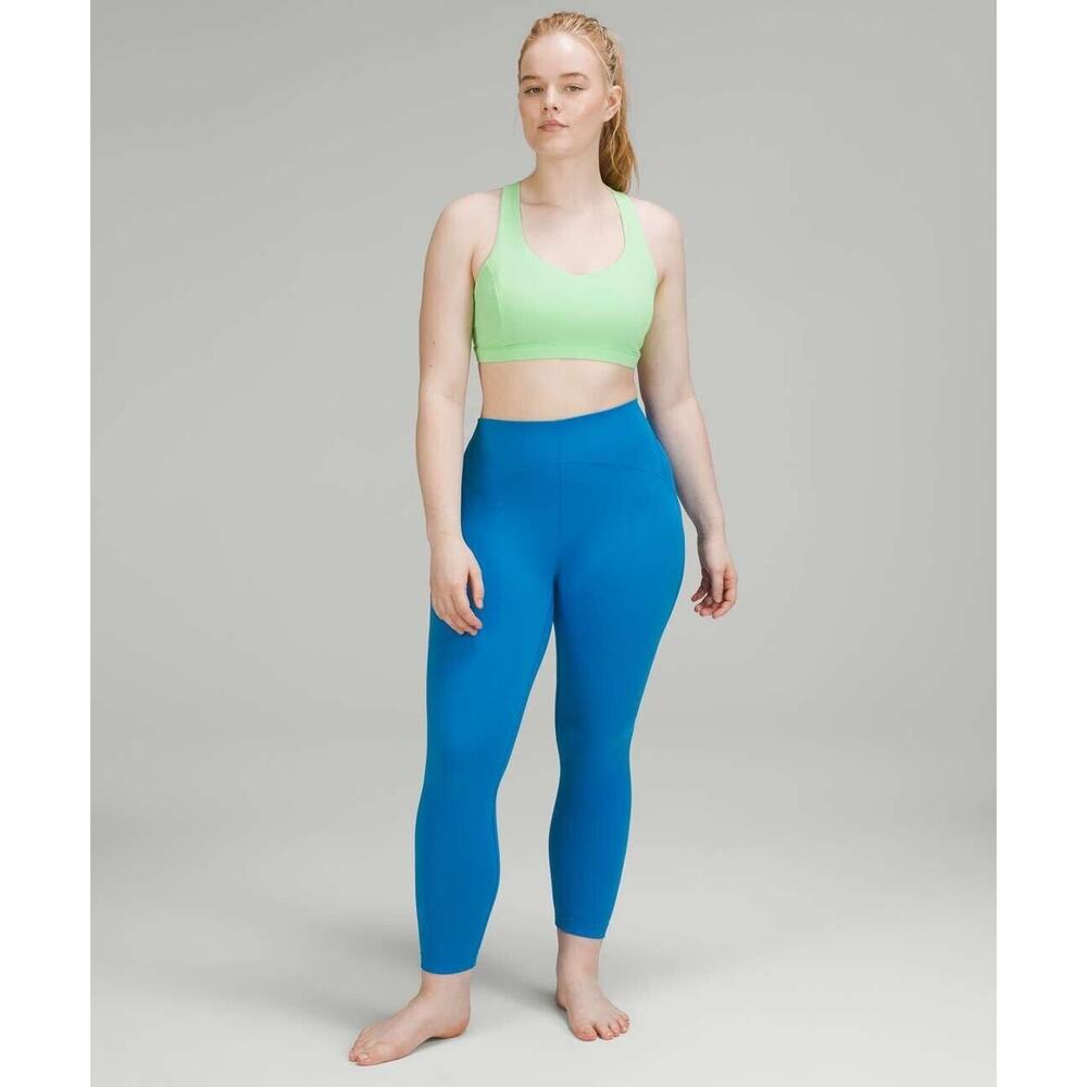 Lululemon Instill High-Rise Tight‎ 25" Leggings W5DWPS Poolside Blue Size 2